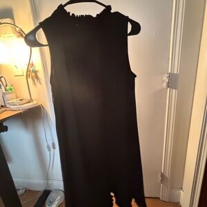 Elegant Black Sleeveless Dress